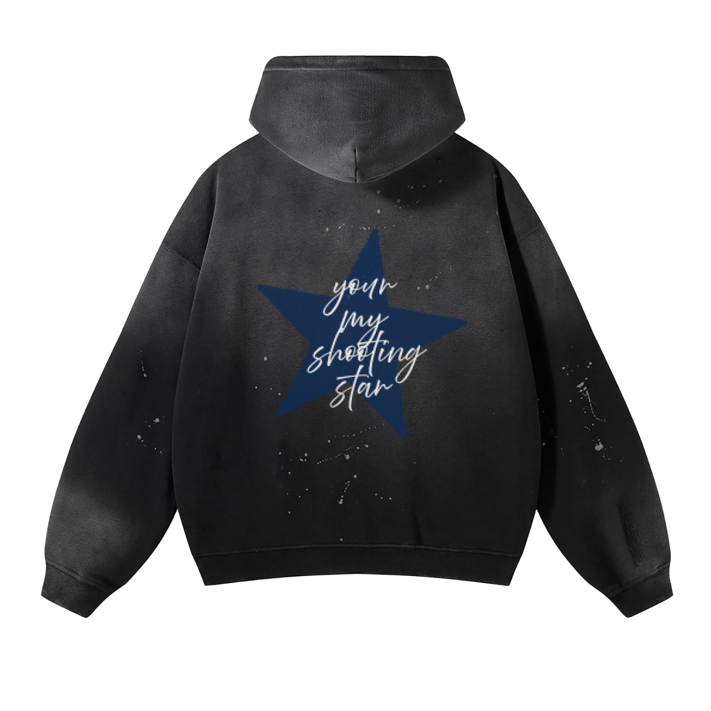 Frayed Fleece Hoodie